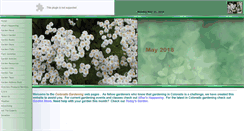 Desktop Screenshot of coloradogardening.com